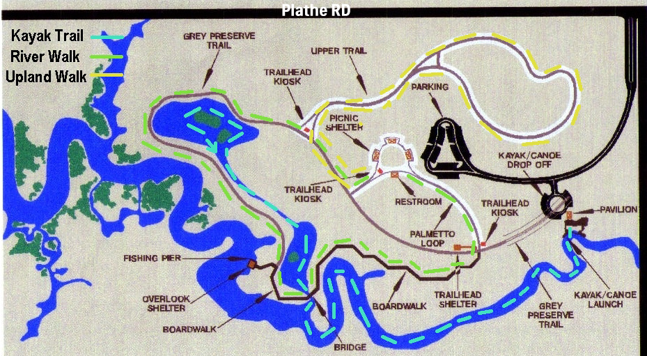 James E Grey Map